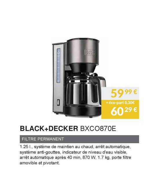 Black+decker Filtre Permanent