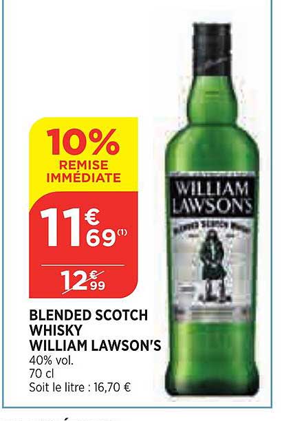 Blended Scotch Whisky William Lawson's