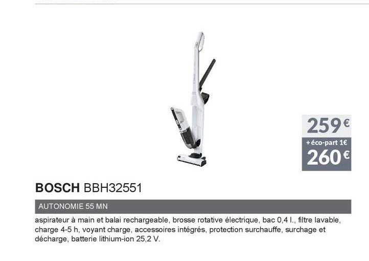 bosch autonomie 55 mn