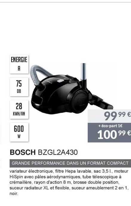 bosch grande performance dans un format compact
