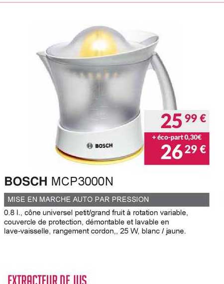 bosch mise en marche auto par pression