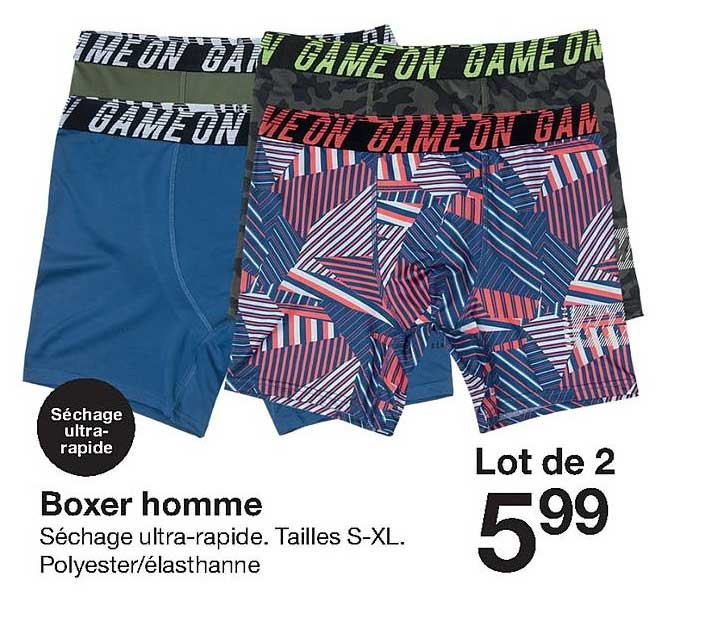 Boxer Homme