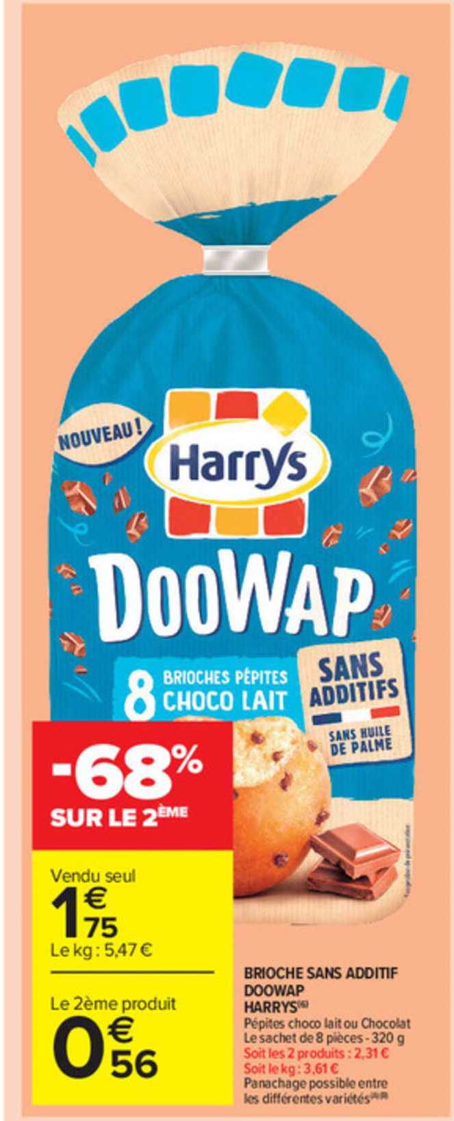 brioche sans additif doowap harrys