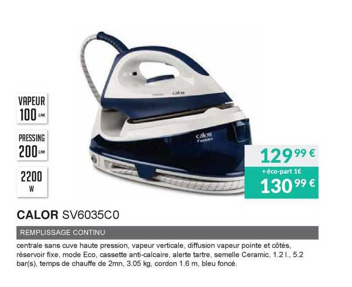 calor remplissage continu