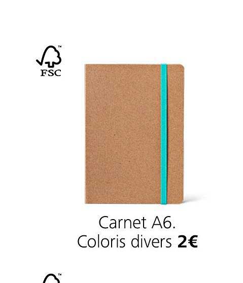 Carnet A6 Fsc