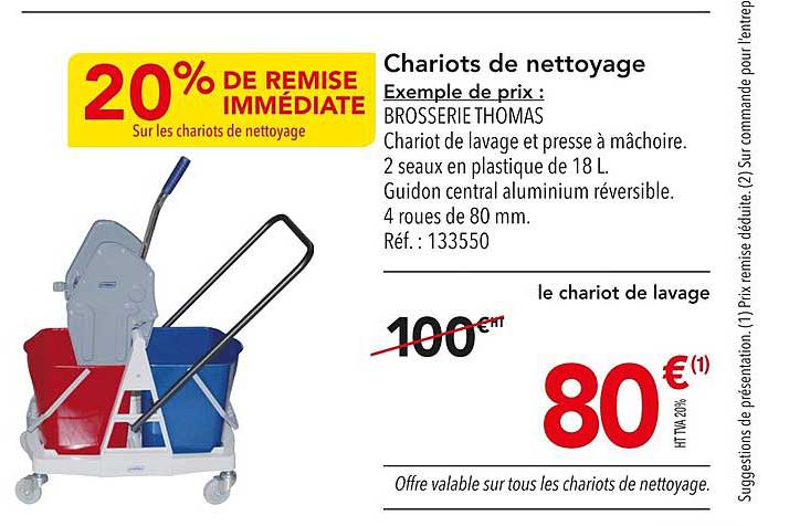 chariots de nettoyage