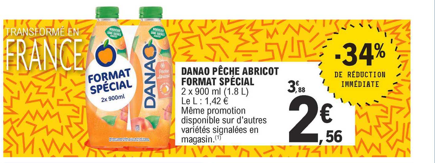 danao pêche abricot format spécial
