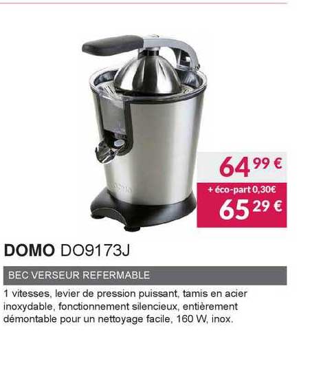 domo bec verseur refermable