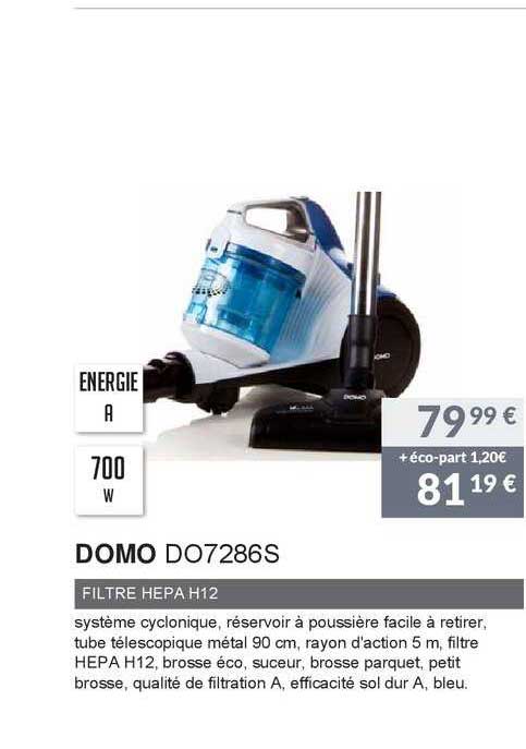 domo filtre hepa h12