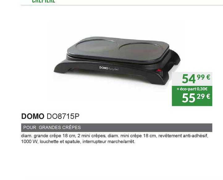 domo pour grandes crêpes