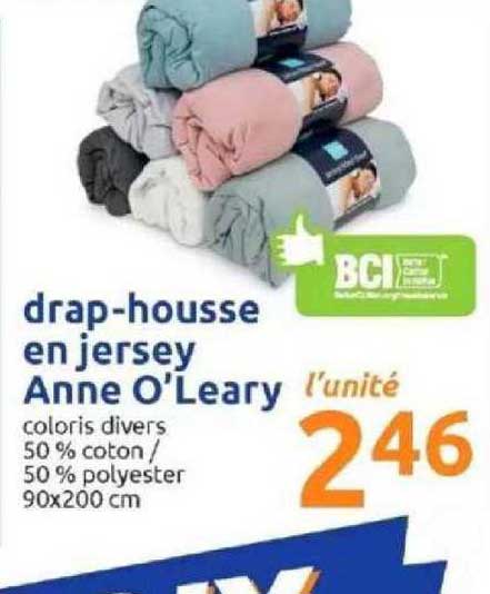 drap-housse en jersey anne o'leary