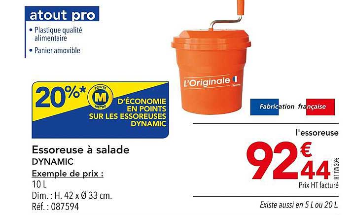 Essoreuse à Salade Dynamic