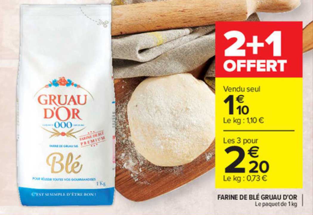 Farine De Blé Gruau D'or