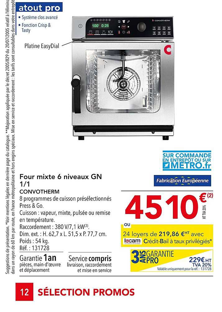 Four Mixte 6 Niveaux Gn 1-2