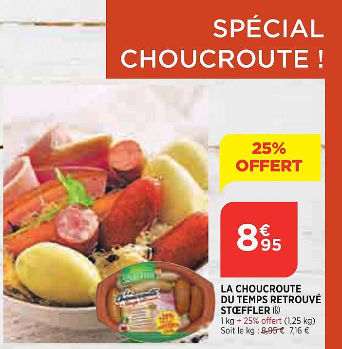 La Choucroute Du Temps Retrouvé Stoeffler