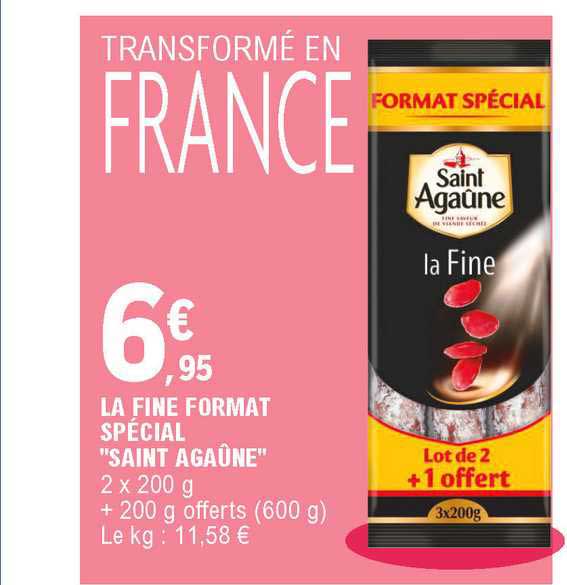 la fine format spécial "saint agaûne"