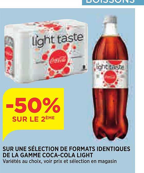 la gamme coca-cola light