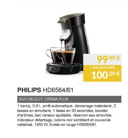 philips duo select, créma plus