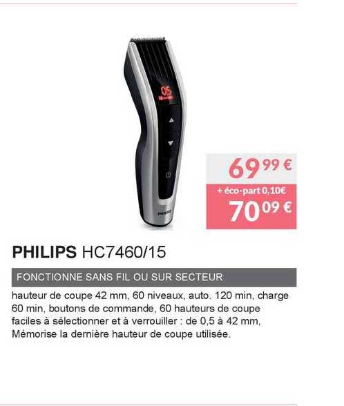 philips fonctionne sans fil ou sur secteur
