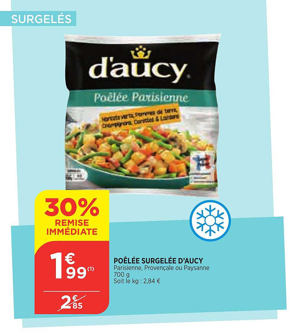 Poêlées Surgelée D'aucy