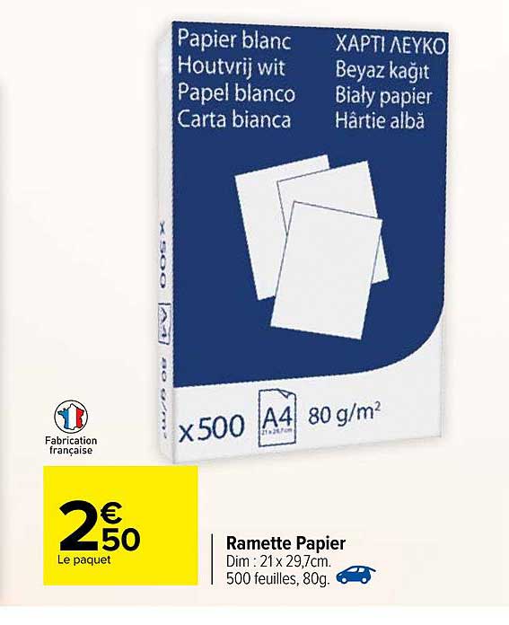 Ramette Papier