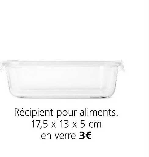 récipient pour aliments