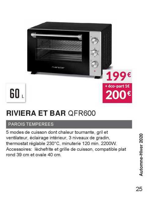 riviera et bar parois tempérées