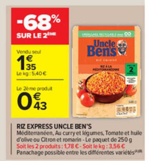 riz express uncle ben's