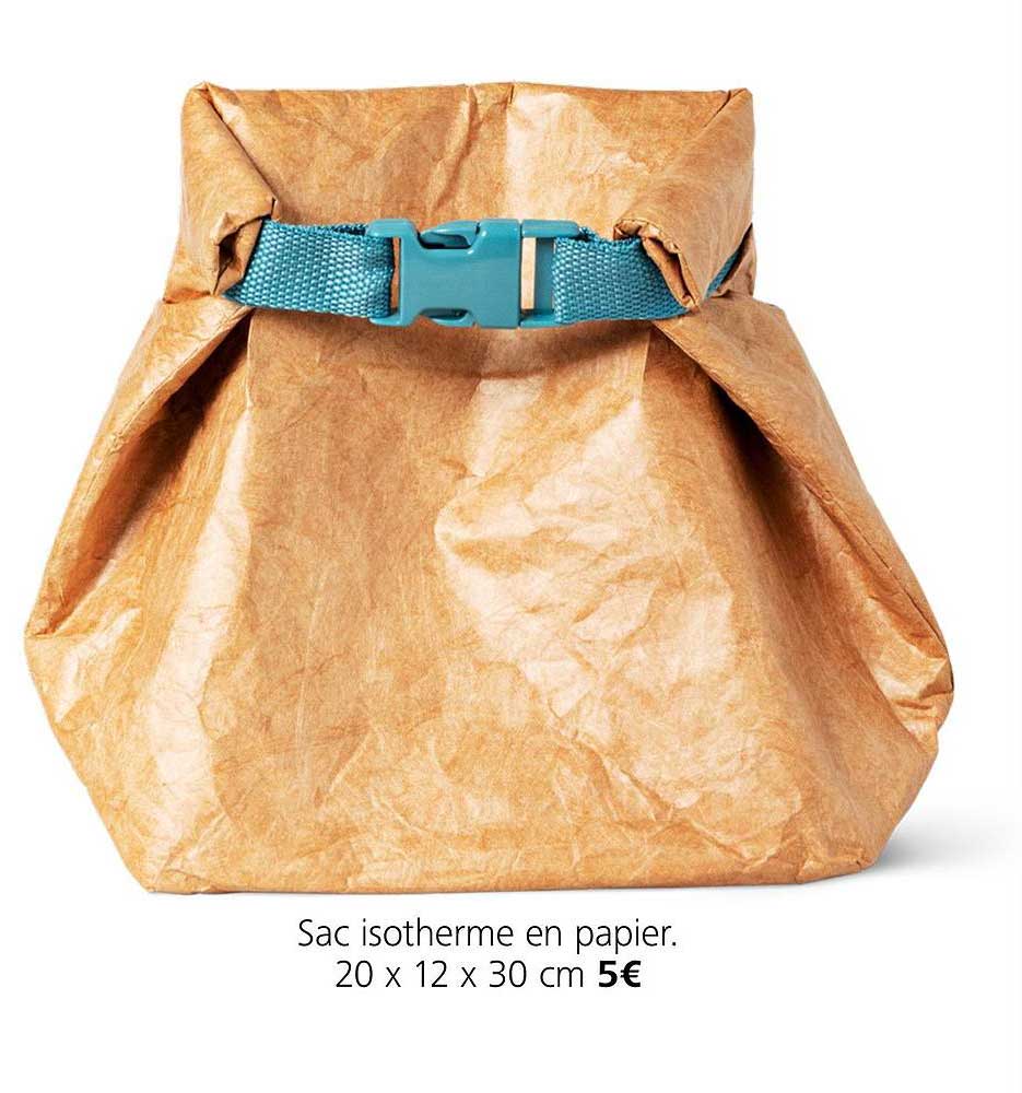 Sac Isotherme En Papier