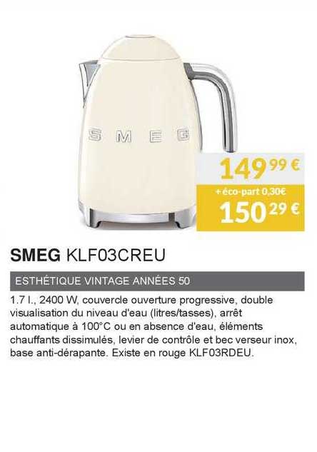 smeg esthétique vintage années 50