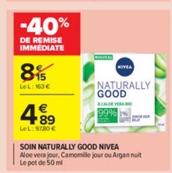 soin naturally good nivea