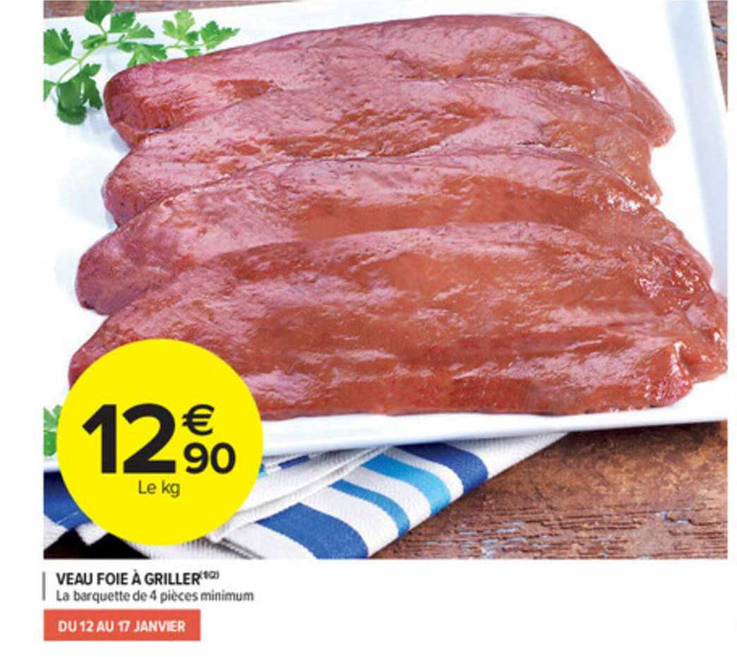 Veau Foie à Griller