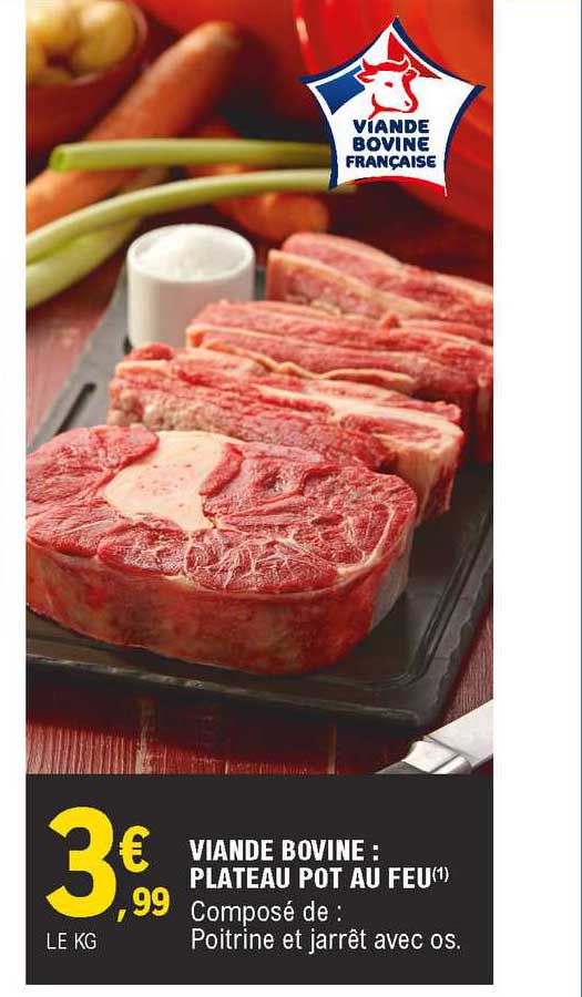 Viande Bovine : Plateau Pot Au Feu