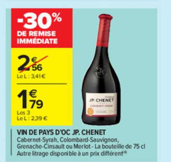 vin de pays d'oc jp. chenet