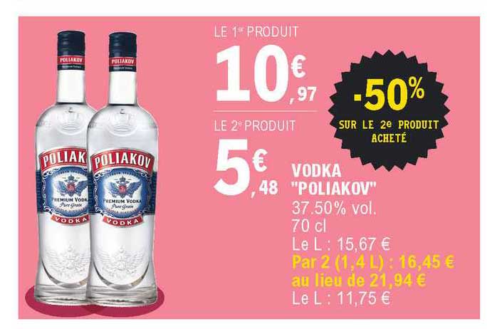 Vodka "poliakov"