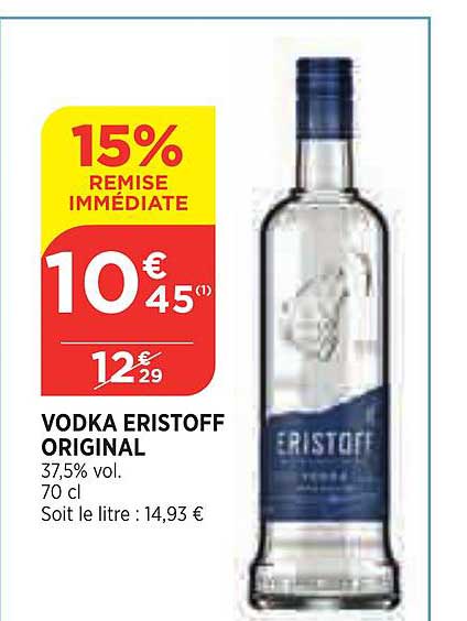 Vodka Eristoff Original