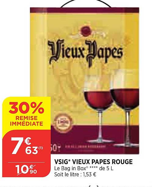 vsig vieux papes rouge