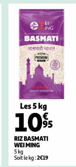 riz basmati wei ming
