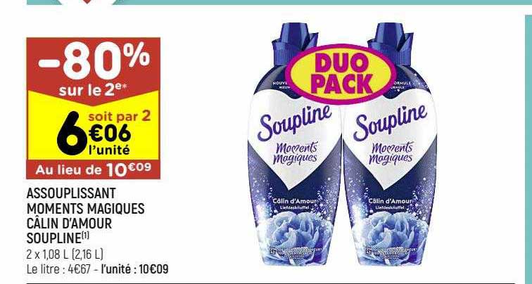 assouplissant moments magiques câlin d'amour soupline