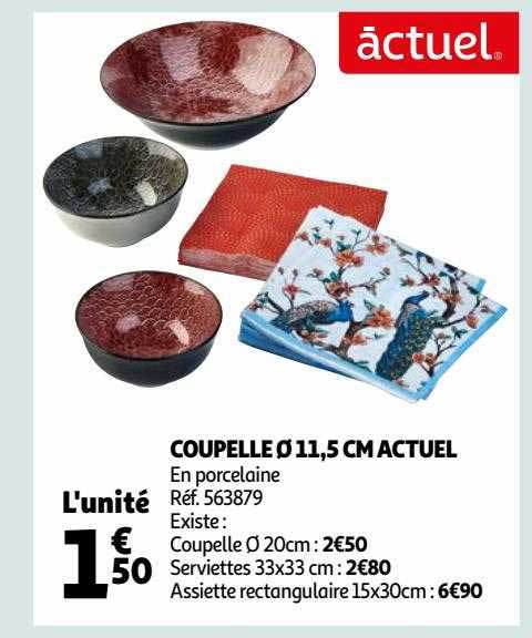 Coupelle ø 11,5% Actuel