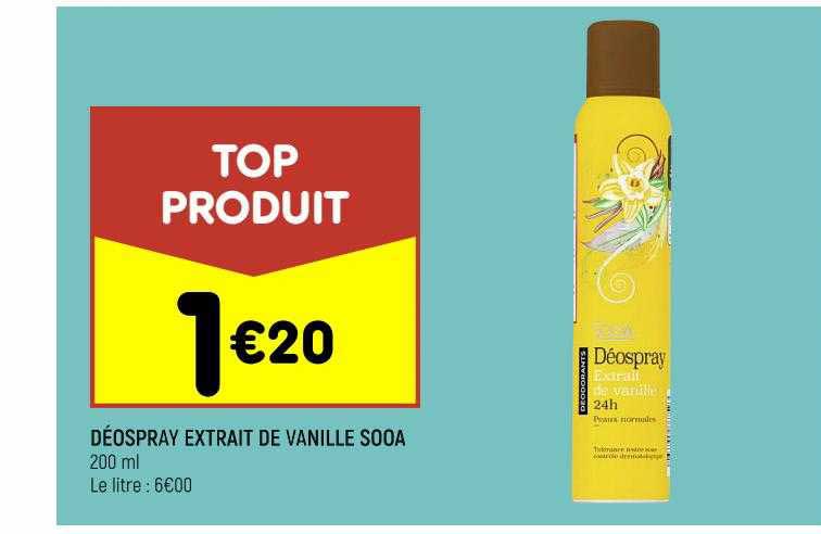 Déospray Extrait De Vanille Sooa