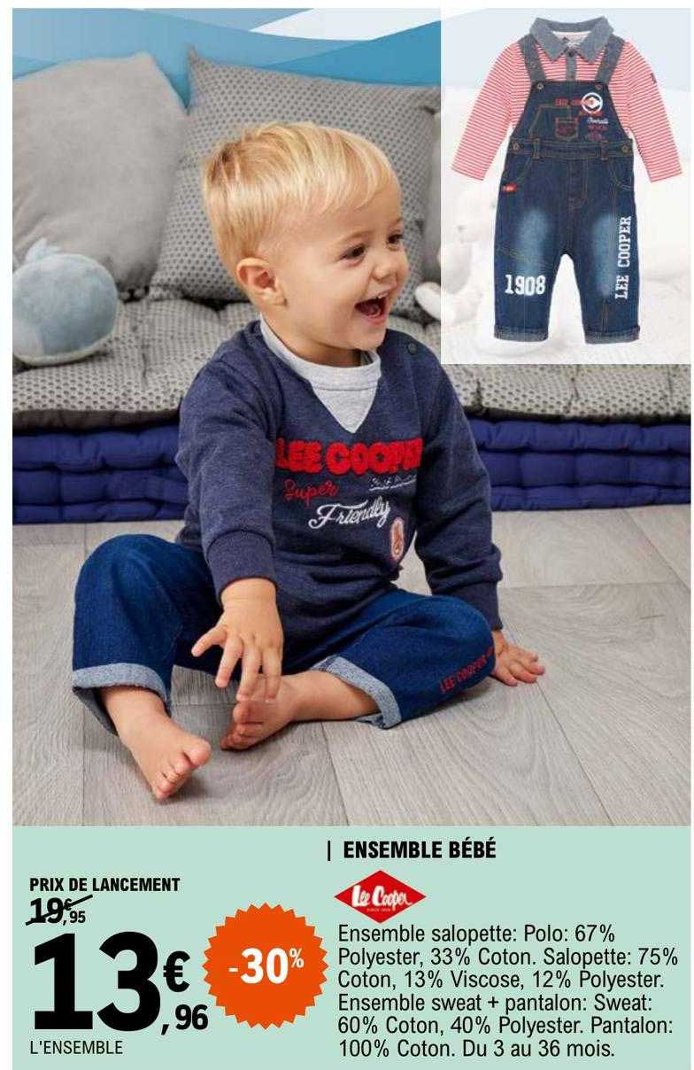 ensemble bébé lee cooper