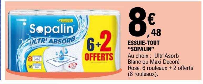 essuie-tout "sopalin"