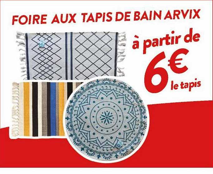 Foire Aux Tapis De Bain Arvix