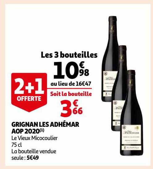 grignan les adhémar aop 2020 le vieux micocoulier