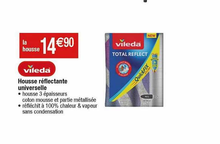 Housse Réflectante Universelle Vileda