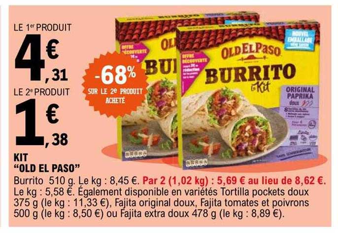 Kit "old El Paso"