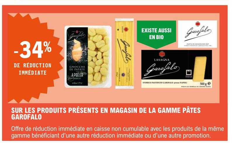 la game pâtes garofalo