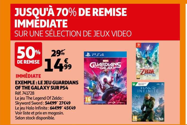 Le Jeu Guardians Of The Galaxy Sur Ps4