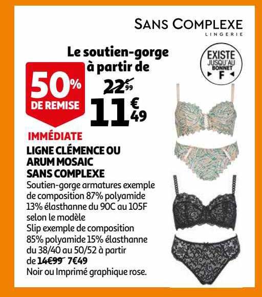 ligne clémence ou arum mosaic sans complexe